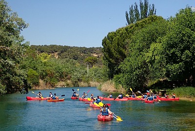 KAYAK RIO TAJO,KAYAK CERCA DE MADRID, KAYAK EN BUENDIA , AVENTURA BUENDIA