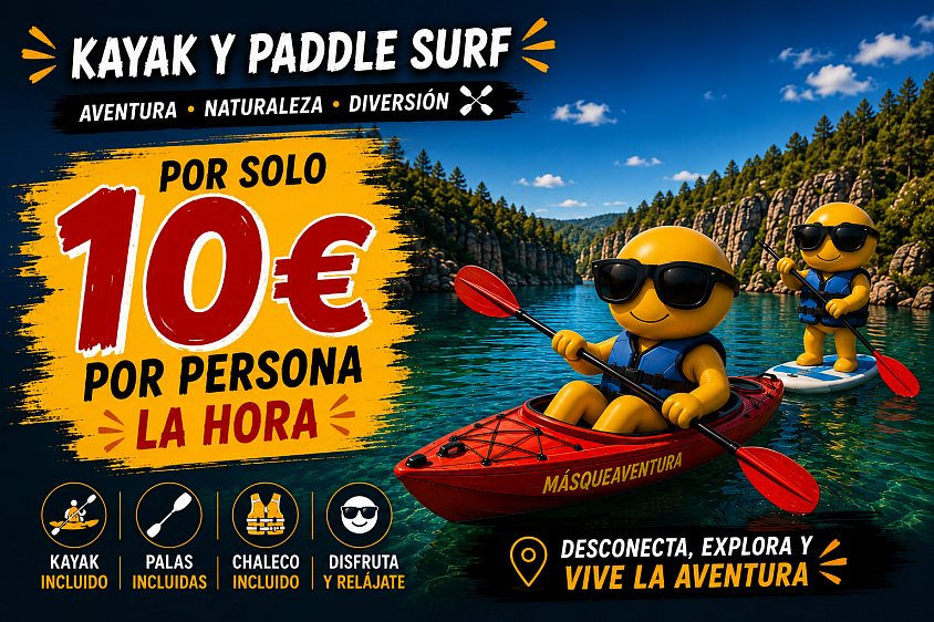 TARIFAS DE ALQUILER DE MATERIAL MASQUEAVENTURA.